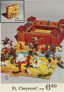 Fort Cheyenne Play Set 1970