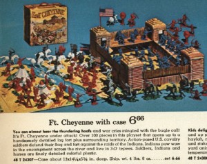 Fort Cheyenne Play Set with Case