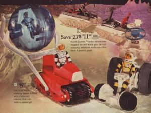 Major Matt Mason Vehicles from 1969