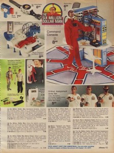 six_million_dollar_man_70s Six Million Dolar Man and Accessories from 1976
