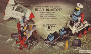 Billy Blastoff and His Robot, Robbie from 1970s