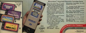 Microvision Electronic Game System