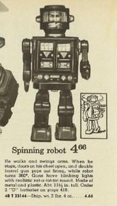 Spinning Robot from 1970