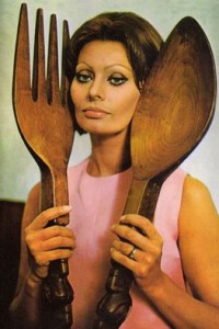 giant_fork_and_spoon Giant Wooden Fork and Spoon from the 70s