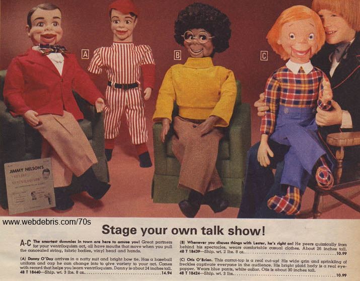 ventriloquist dolls from the 70's