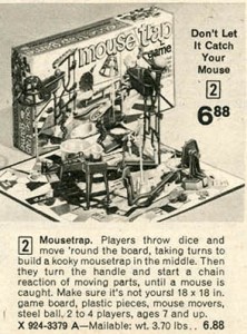 Mouse Trap Game from the 70s