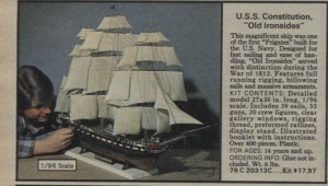 USS Constitution Old Ironsides Model Kit