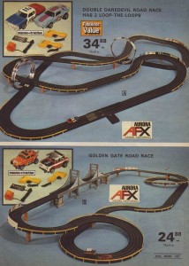 aurora_afx_race_tracks_1975_b Aurora AFX Race Tracks from 1975 b
