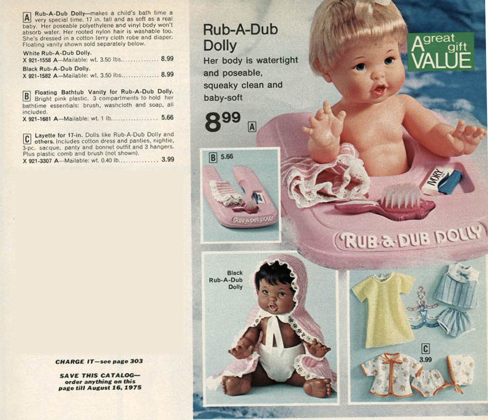 rub a dub dolly 1970's