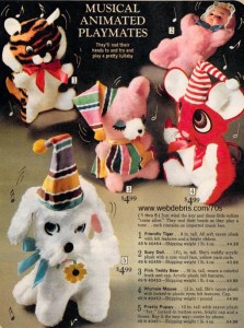 1970s stuffed animals dog